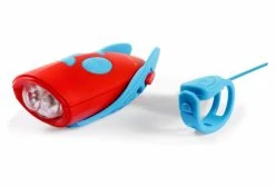 Éclairage Avant / Klaxon Hornit Mini Bleu / Rouge