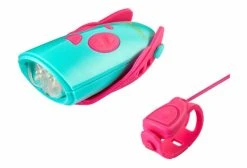 Éclairage Avant / Klaxon Hornit Mini Turquoise / Rose