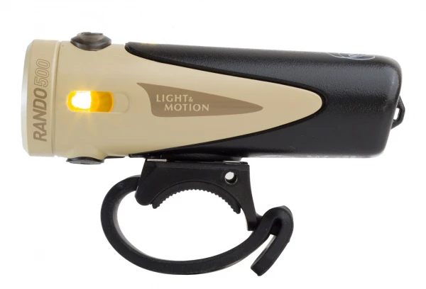 Éclairage Avant Light & Motion Rando 500 Beige / Noir – Image 2