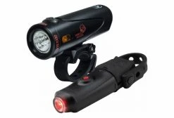 Éclairage Avant/Arrière Light & Motion Vis 1000 Noir