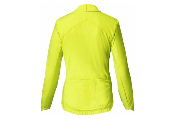 Maillot Manches Longues Femme Mavic Mistral Jaune Fluo – Image 2
