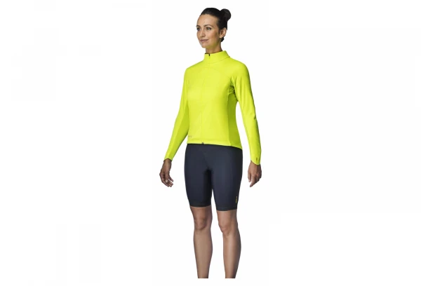 Maillot Manches Longues Femme Mavic Mistral Jaune Fluo – Image 4