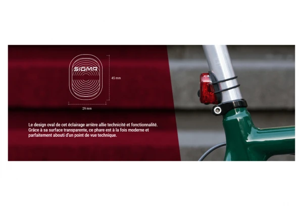 Eclairage Avant Sigma Aura 80 USB / Arrière Nugget II – Image 3