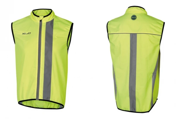 Gilet De Sécurité XLC JE-R01 Jaune Fluo – Image 2
