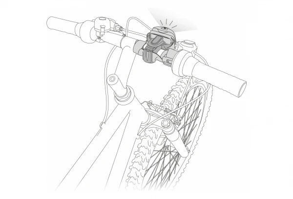 Support Guidon Petzl Bike Adapt Pour Lampe Frontale Petzl – Image 2