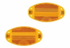 Paire De Réflecteurs XLC CR-S2 Pour Rayons Orange