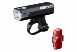 Paire D'Éclairages Cateye AMPP500 & ViZ150 Noir
