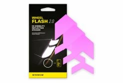 The Beam WHEEL FLASH 2.0 Pink | Réflecteurs Pour Roue De Vélo