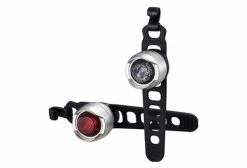 Paire D'Éclairage Cateye ORB Set Argent