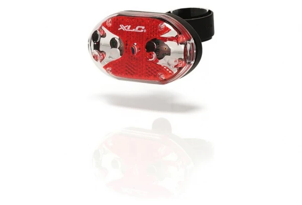 Eclairage Arrière XLC CL-R02 Thebe Eclairage 5 LED Fixation Universelle Noir