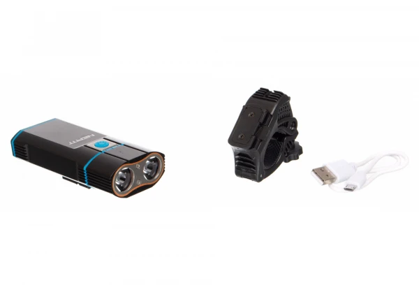 Éclairage Avant Neatt 800 Lumens Noir Bleu – Image 5